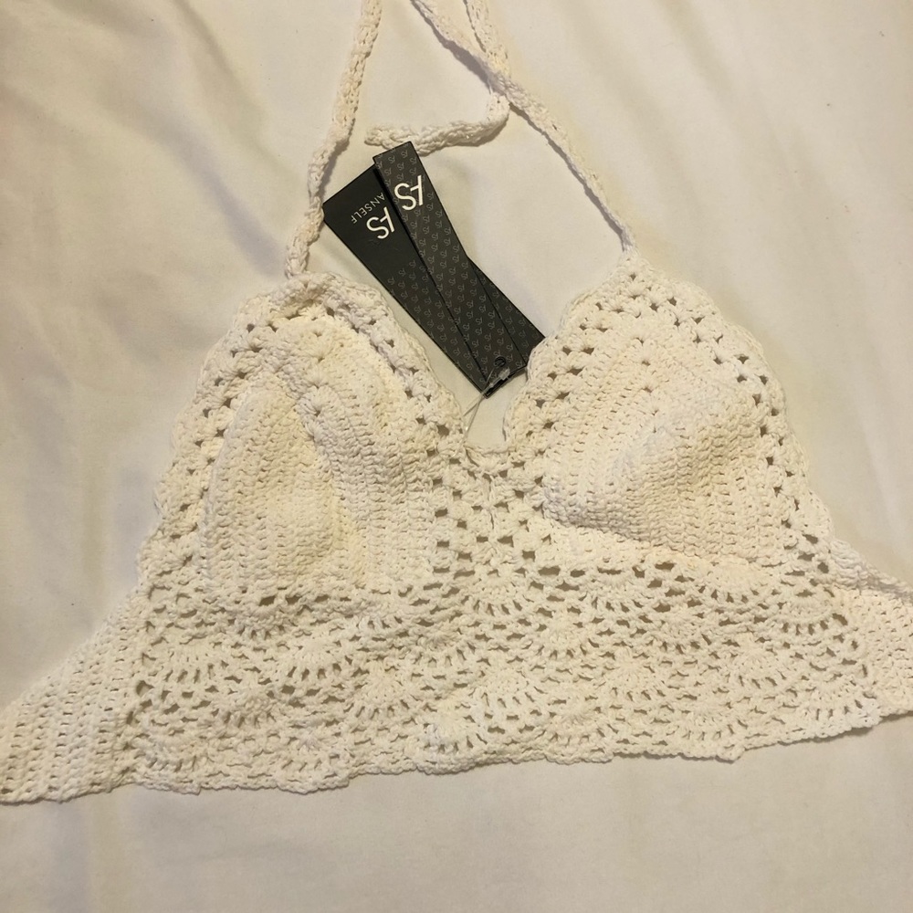 NWT Crochet Boho Bikini